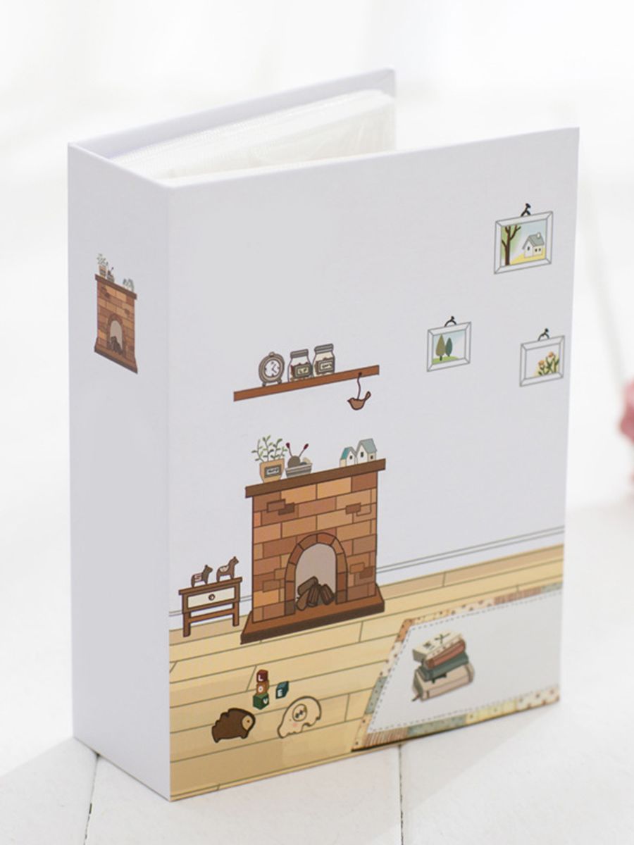 

Новый карманный фотоальбом Альбомный шкаф Детский памятный подарок Маленький домик