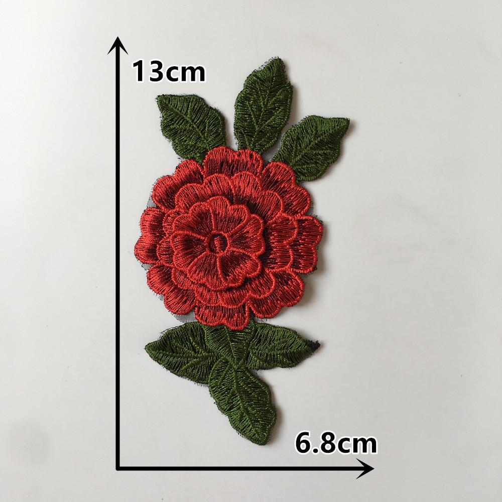 

Computer Embroidery Three-Dimensional Imitation Rose Embroidery Lace Collar Diy Lace Women S Corsage Accessories Style 1791 (1 piece)