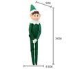 Doll Suffed Christmas Plush Toy Dressed Elf Ornament For Home Decor Gift