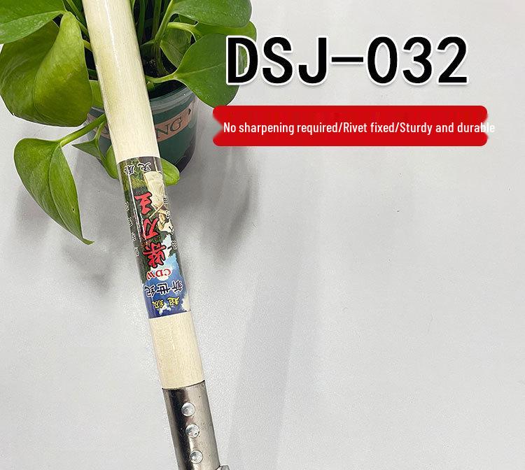 Manganese Steel Scythe: Durable Long-Handled Grass Cutting Knife for Agricultural Use