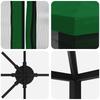 Pavilion with Side Walls 6 X 3 M Green Polyester and Steel 190