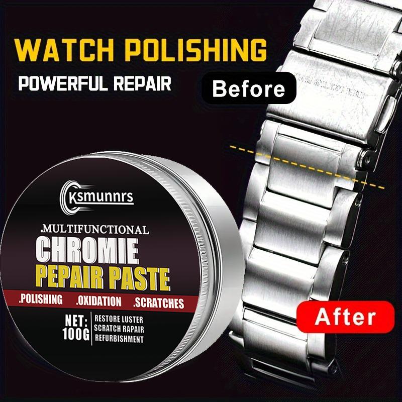 Watch Scratch Repair Polish Cream, Suitable for Metal, Mobile Phones, Rings, etc.Restores the Watch To Its Original State
