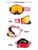 100 Off-Road Motorcycle Goggles with Nose Guard & Windshield Protection for Adults