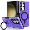 Luxury Armor Case for Samsung Galaxy S26 S25 S24 S23 S22 S21 S20 20 Ultra Plus FE F12 Ring Holder Slide Lens Stand Cover