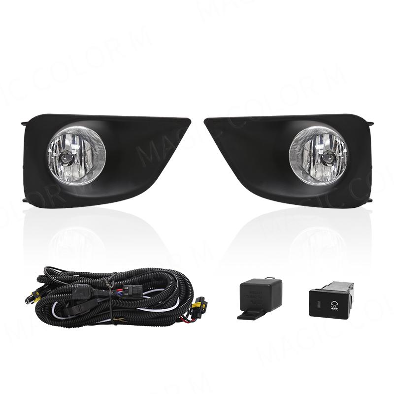 For Toyota Vios/Yaris Sedan 2013 2014 2015 2016 2017 Led Fog Light Daytime Running Lamp DRL Turn Signal Auto Car Accessories 12V