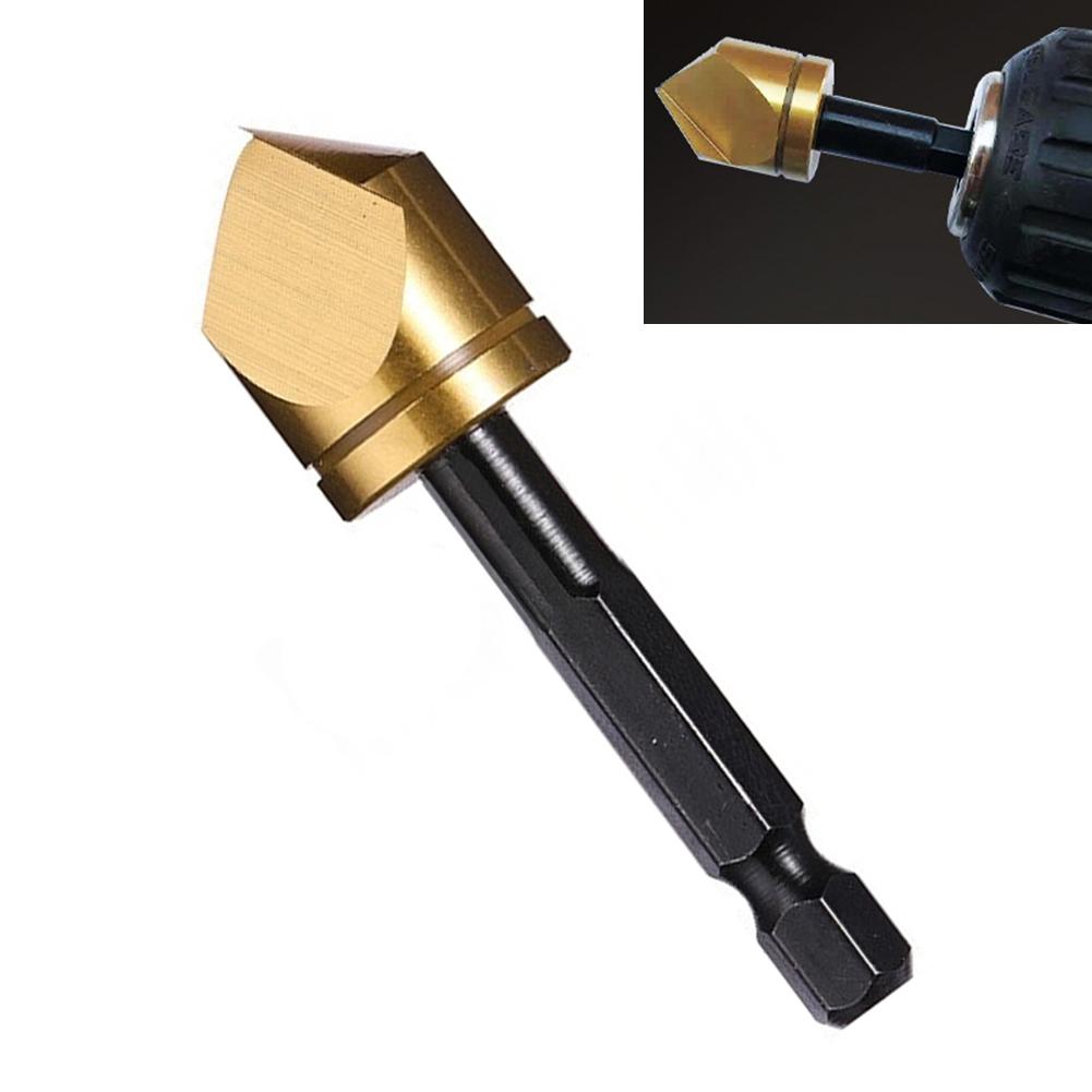 Deburring Tool Chamfer Drill Bit For 3D Printing Pipe Edge Deburring Precision Countersinking Versatile Chamfering