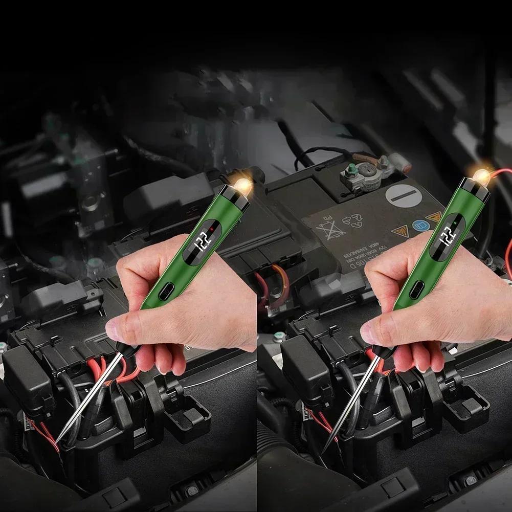 P50 Digital Display Circuit Load Polarity Voltages Tester Automotives Circuit Tester 5V-30V Digital Display Lamp Voltages Tester