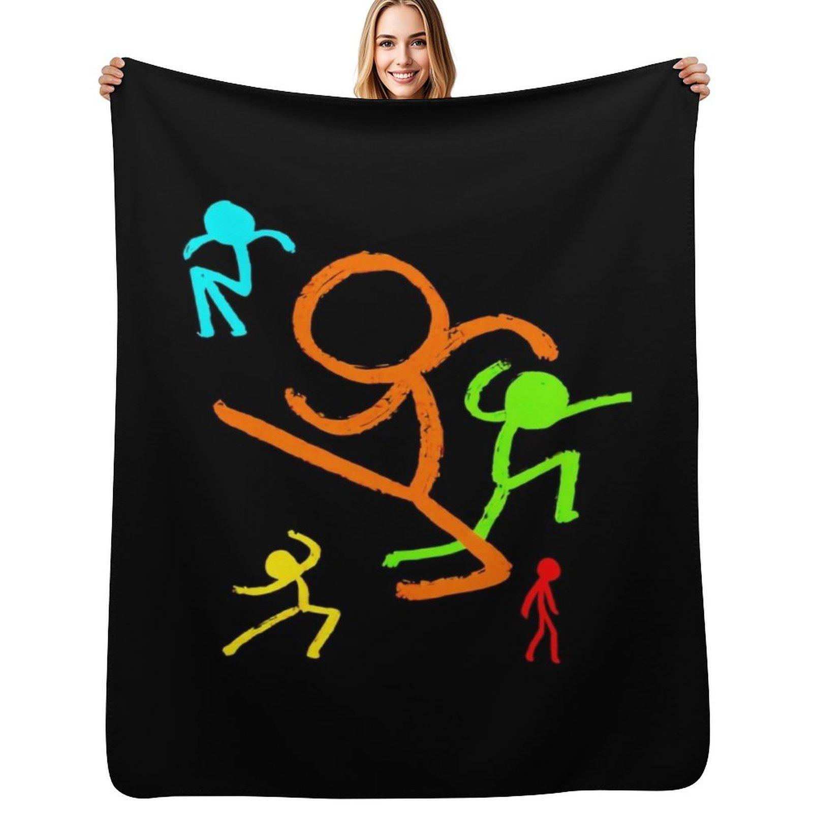 alan becker Throw Blanket Stylish Warm Blanket for Living Room Bedroom 75X95CM