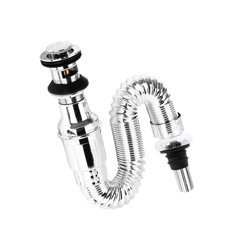 

Washbasin Drain Replacement Integrated Automatic Pop-Up Set [WA0F820]