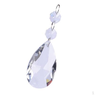 10pcs Crystal Drop Pendants for Chandelier Decoration of