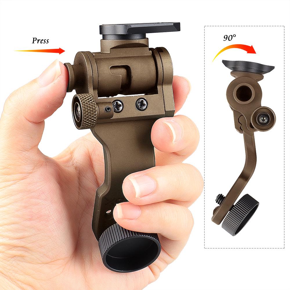 PVS-14 J-Arm Aluminum Night Vision Goggles Bracket