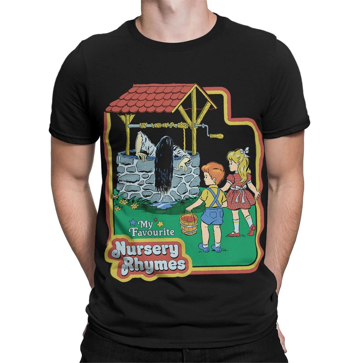 My Favorite Nursery Rhymes 90s Kids T Shirt for Nostalgia Lovers #SR#T433 L