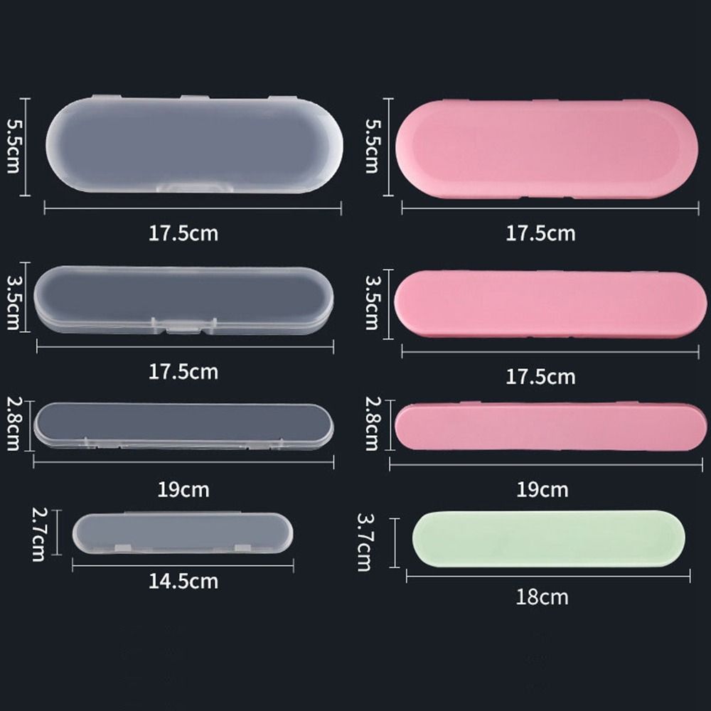 4pcs 10 Styles Dustproof Box Transparent Tweezers Packaging Parts Box  Parts Storage Box