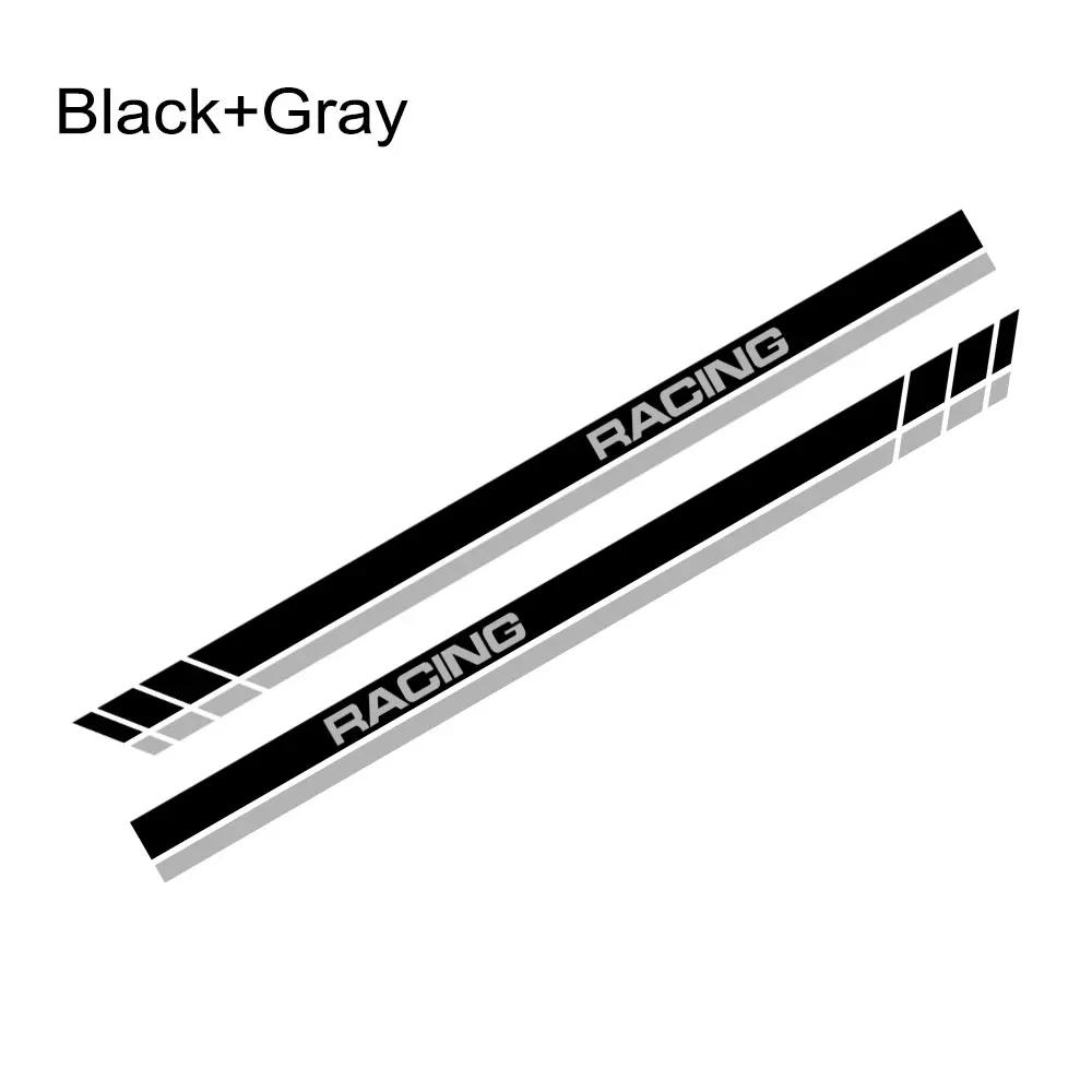 2 ks Samolepky na auto závodní pruhy Vinylové obtisky Vnější doplňky Pro BMW řady 3 E46 E90 F30 E30 E36 M3 E92 F31 G20 E93 F34 G28