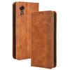 For Samsung Galaxy Xcover 7 leather retro self-attaching phone case Of Galaxy Xcover 7 case flip magnetic wallet cover