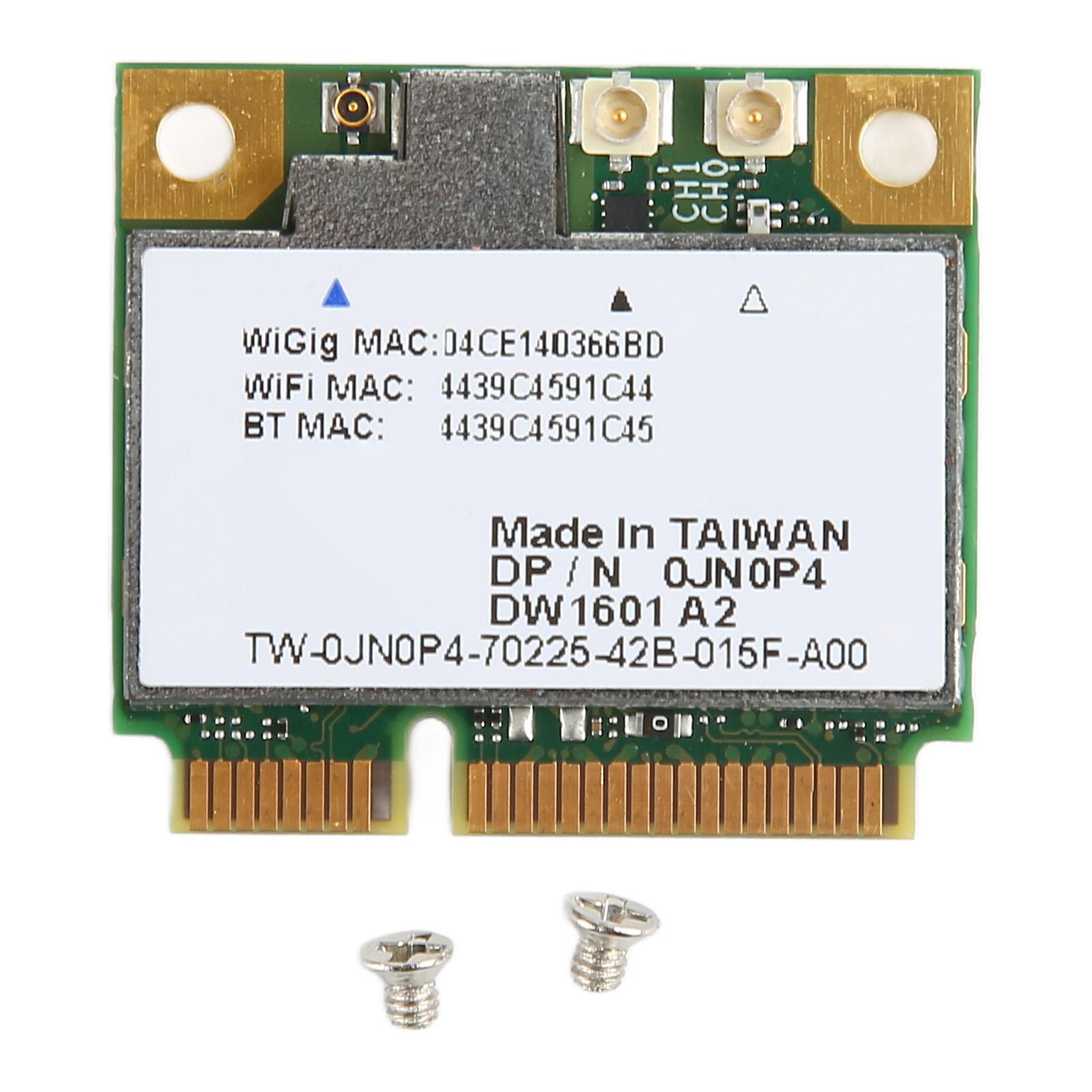 

DW1601 QCA9005 Wireless Network Card Mini PCIE Interface 2.4Ghz 5Ghz Dual Band WiFi Card
