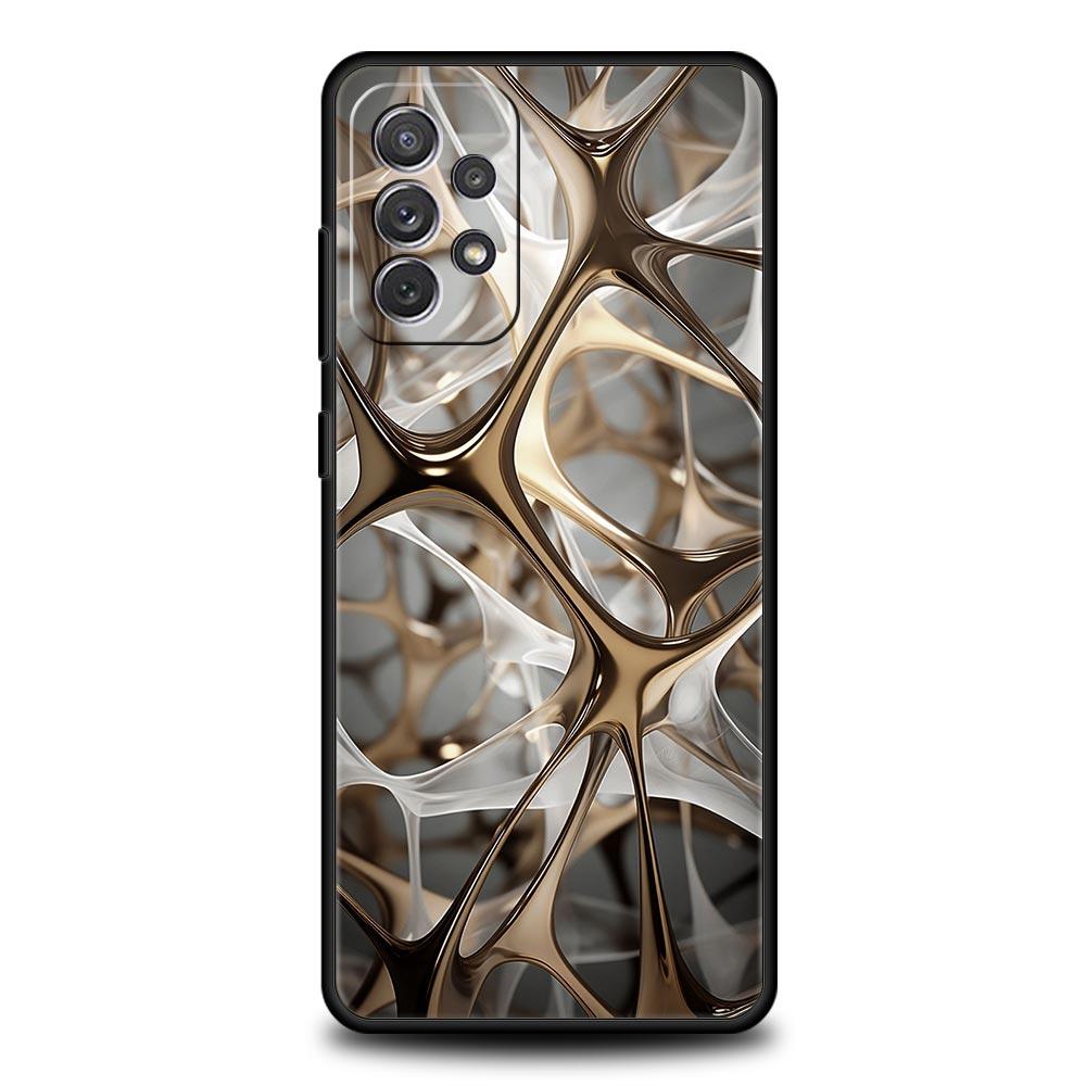

Folds Texture Phone Case for Samsung Galaxy A55 A35 A17 A07 A15 A13 A25 A51 A71 A72 A73 A32 A52 A52S A41 5G Soft TPU Shell Capas samsung a72