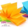Early Buy Pop Up Sticky Notes 3x3 Refills Self-Stick Notes 6 Pads, 6 Bright Colors, 100 Sheets/Pad (6 Bright)