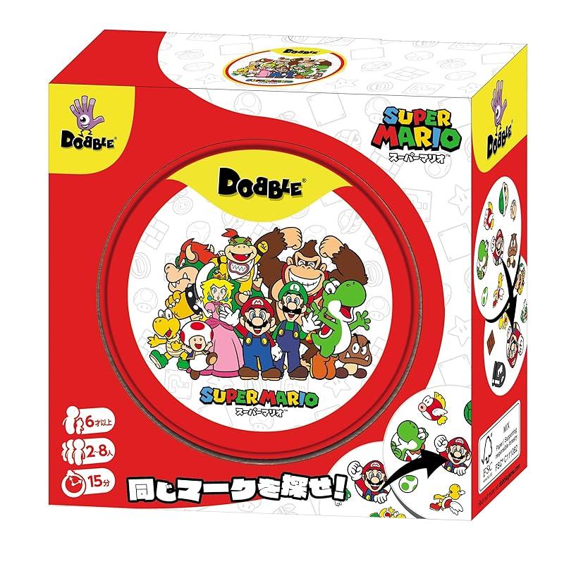 Dobble Super Mario (2-8 players, 15 minutes, ages 6 and up)