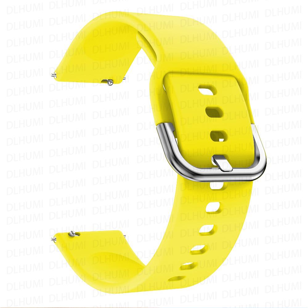 20mm 22mm Silicone Band For Samsung Galaxy Watch 5/pro/4 44mm 40mm Active 2 Gear 3 Strap Bracelet For Galaxy Watch 4 46mm 42mm