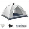 Portable Camping Tent 2/3/4 Person Dome Pop-up Tents Waterproof Instant Easy Setup Family Tents for Outdoor Beach Hiking Traveling