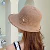 Casual Woven Sun Hat For Women With Large Brim And Uv Protection For Beach And Hiking