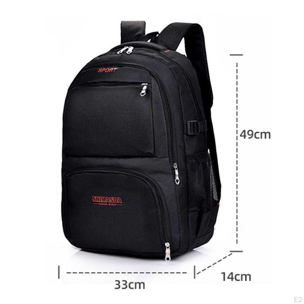 Laptop Backpack for Men Nylon Rucksack Commuting Work Outdoor Activities