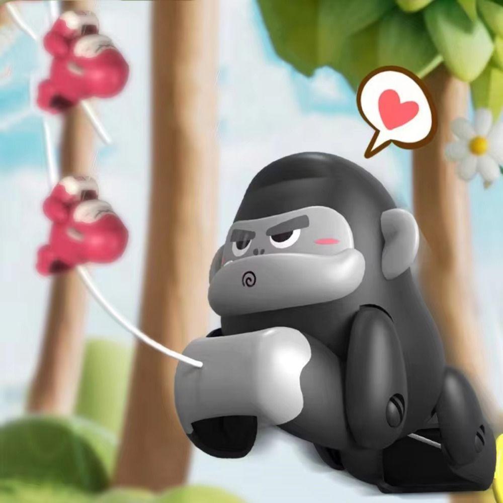 Rope Climbing Gorilla Pull Up Toy Early Educational Montessori Baby Toys  Children Gifts