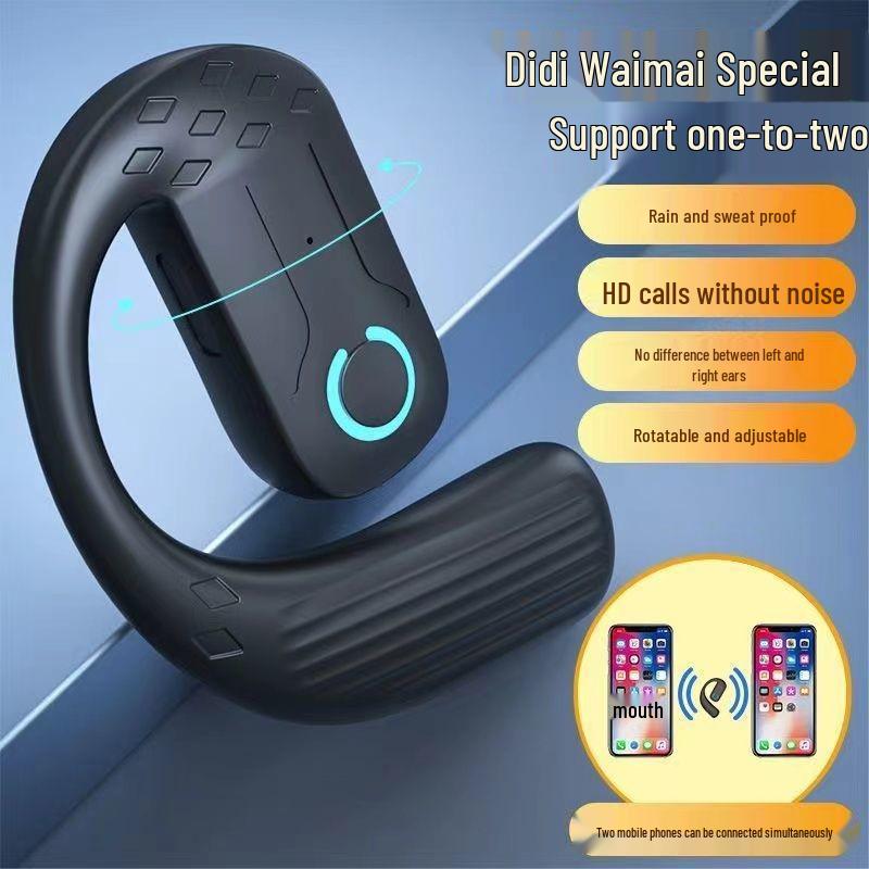 High-Quality True Wireless Over-Ear Bluetooth Headphones for Sports and Business with Ultra-Long Standby