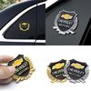 2 Stück 3D Auto Styling Karosserie Kofferraum Aluminiumlegierung Emblem Abzeichen Aufkleber für Cruze Lacetti Spark Sonic Captiva Impala Sail
