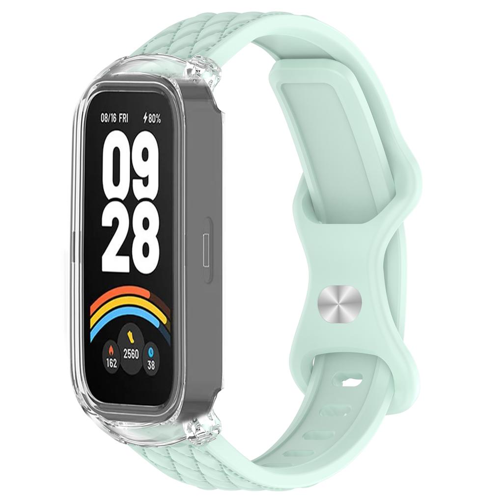 Case+Strap for Xiaomi mi band 9 8 active smartwatch accessories sprot Silicone bracelet correa PC shell Cover for Redmi band 2 3
