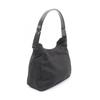 Used PRADA plastic handle Shoulder Bag Nylon Black Used Women