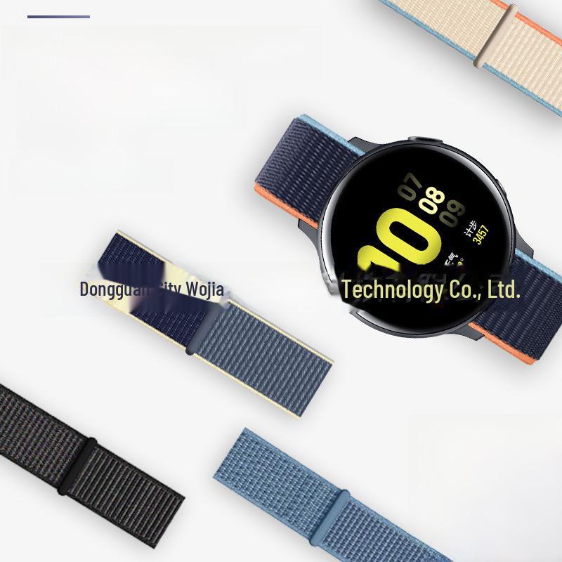 

«Совместимый нейлоновый ремешок 20 мм/22 мм для Huawei GT2 и Samsung Galaxy Watch» 22mm