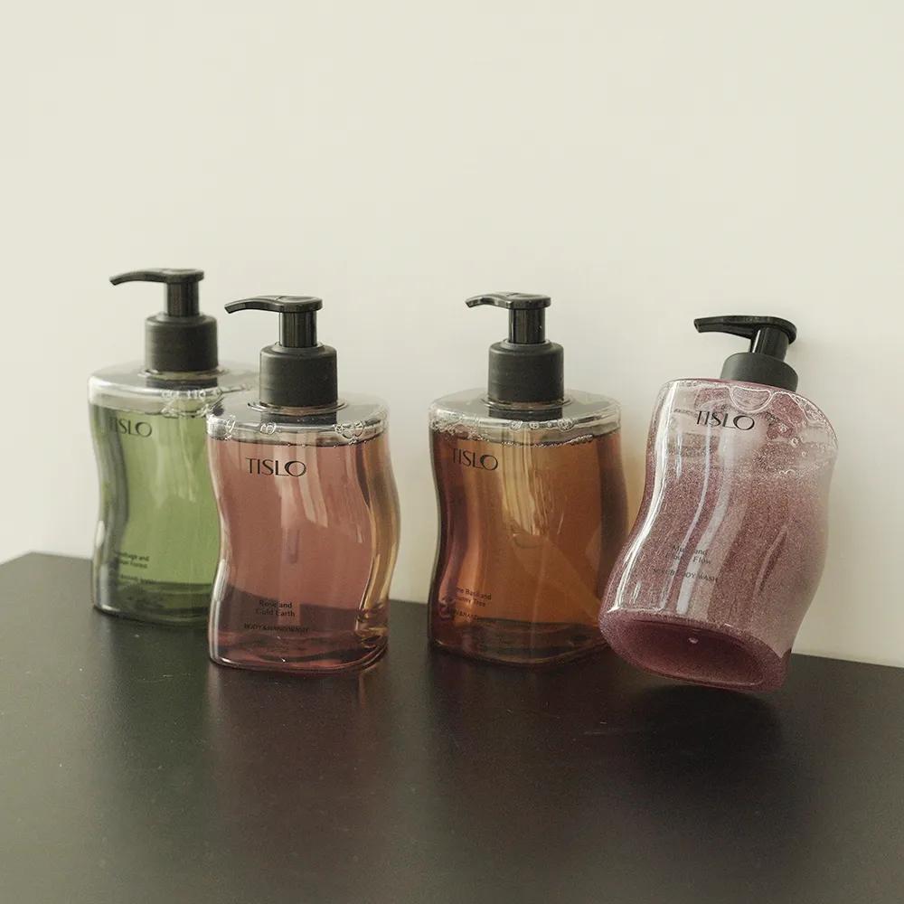 TISLO Scrub Body Wash 330ml Musk and Cloudy Flow