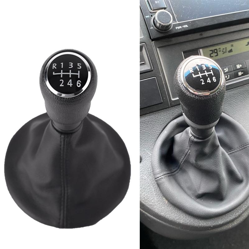 5/6 Greičių Automobilio Pavarų Perjungimo Rankenėlė Odinė Rankenėlė Volkswagen T5 ir T5.1 Gp 2003-2011