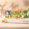 Huangshan Scenic Spot Wooden Magnet - Anhui Travel Souvenir and Cultural Stamp