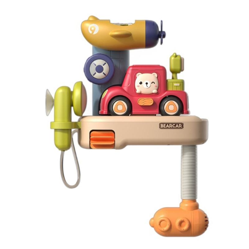 

Electric Shower Head Baby Bath Toy for Toddler with Lovely Car Designs for Infant Boys and Girls Bathtub Water Sprinkler 1