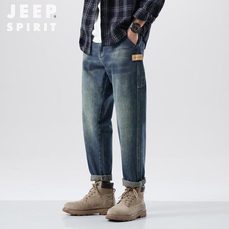 JEEP SPIRIT Men s Relaxed Fit Jeans 36