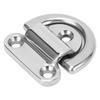 Boats Folding Pad Eye Stainless Steel 316 Rustproof D Tie Down Pad Eye For Yacht RV Trailer Truck Marine Hardware Accessories