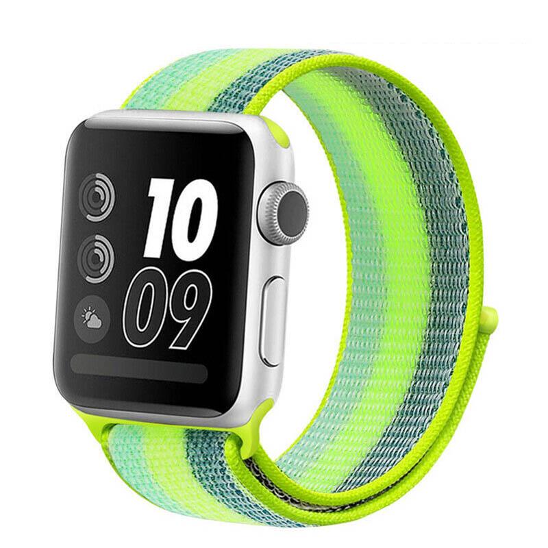 Cinturini per orologi da polso Sport Loop per Apple Watch Band Cinturino in  nylon intrecciato da 38/42 mm per i Watch Series 4/3 acquista in modo  economico — spedizione gratuita, recensioni reali