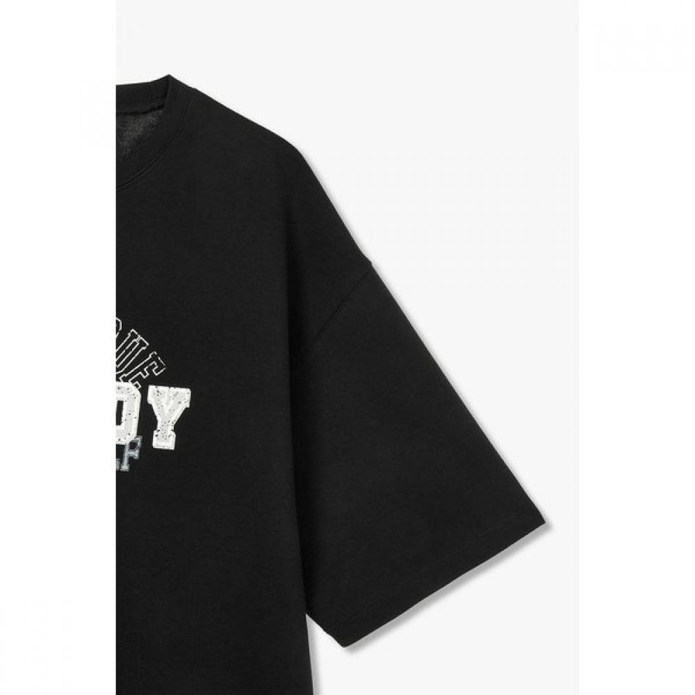 STudio Tomboy ShorT Sleeve T shirT leTTering  9176222992ar 