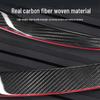 Red Carbon Fiber Spoiler with Original Red Line for Tesla Model Y