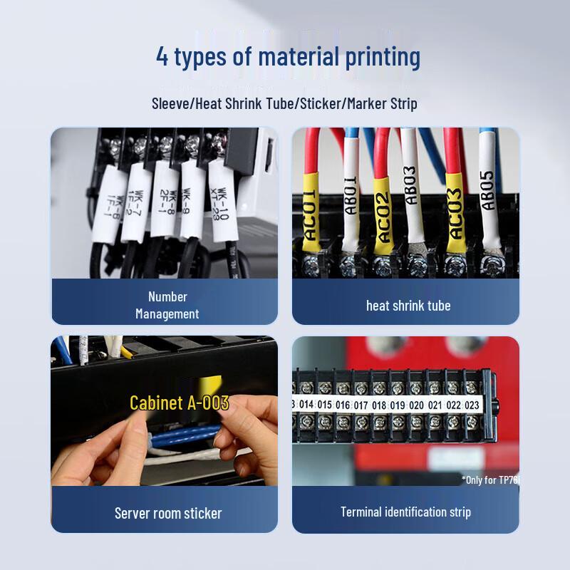 SUOFANG TP60i Wire Marker Printer CN plug (adapter included)