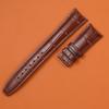 22mm 20mm Genuine Leather Alligator Texture Watch Band for IWC Portofino Men's Watch, Soft Comfortable Replacement Strap, Luxury