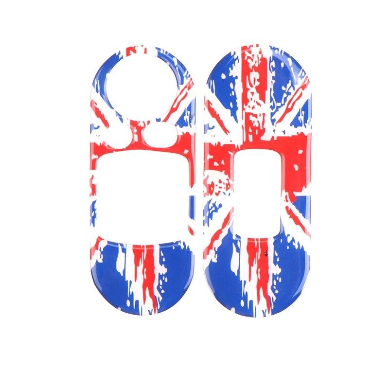 Car Door Window Lifter Switch Control Panel Sticker Trim For Mini Cooper F56 Interior Decal Decoration Car Auto Part Accessories