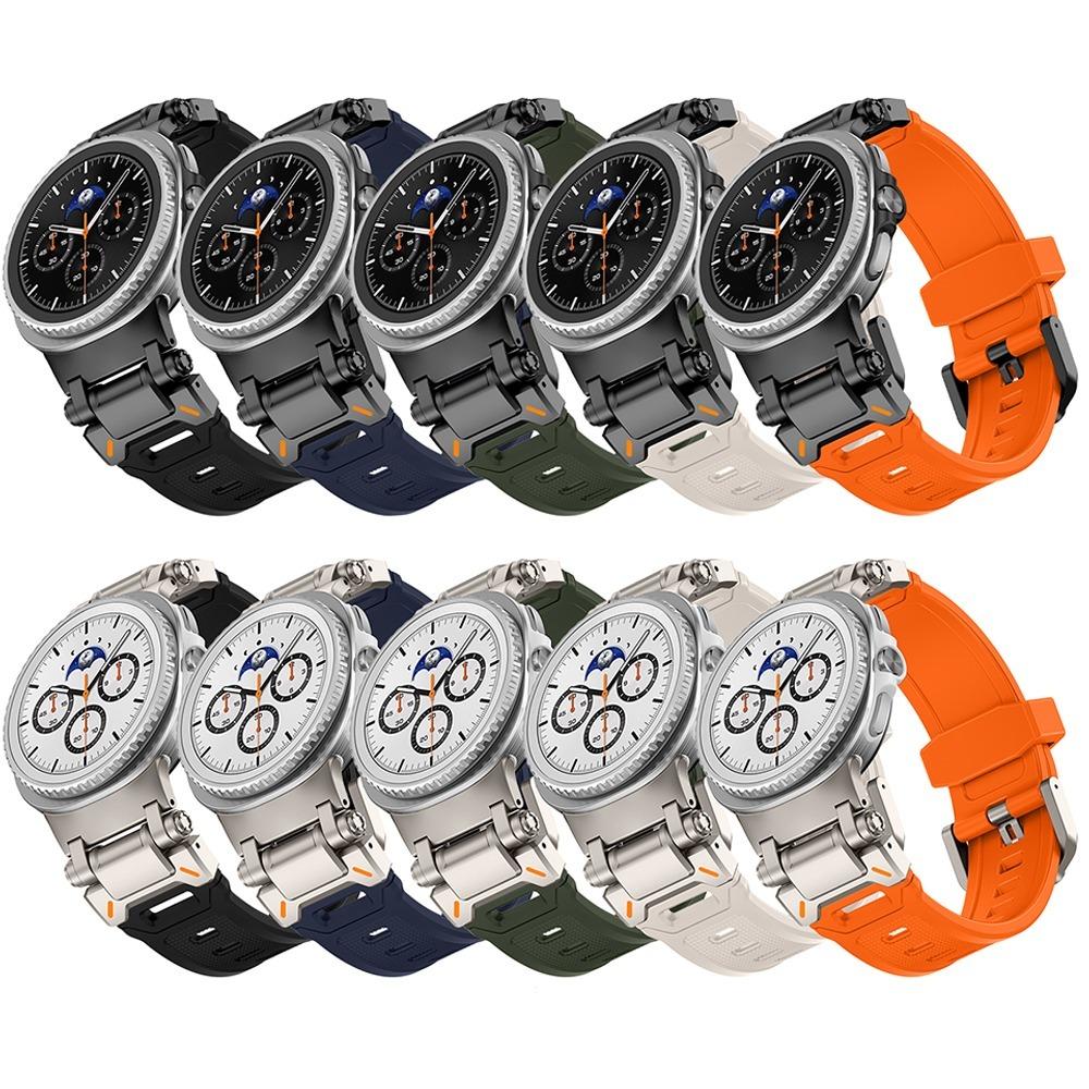 Silicone Strap for Samsung Galaxy Watch 8 Classic Band 46mm 44mm 40mm Sport Bracelet for Samsung Galaxy Watch Ultra 2025 2024