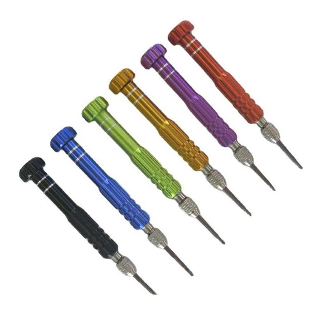 Flat Head 5 In 1 Screwdriver Set Cross Head Screwdriver Repairing Kit Glasses Disassembly