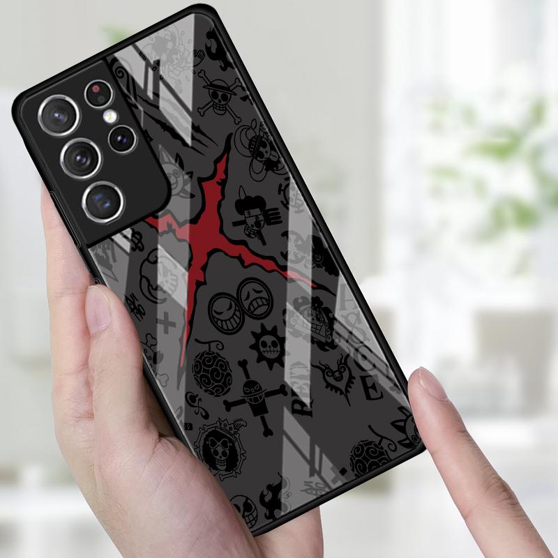 OneS P-ieceS LuffyS Case for Samsung Galaxy S25 S8 S22 S20 FE S24 Ultra S21 S23 Plus S10 Note 10 20 8 9 S9 Phone Cover