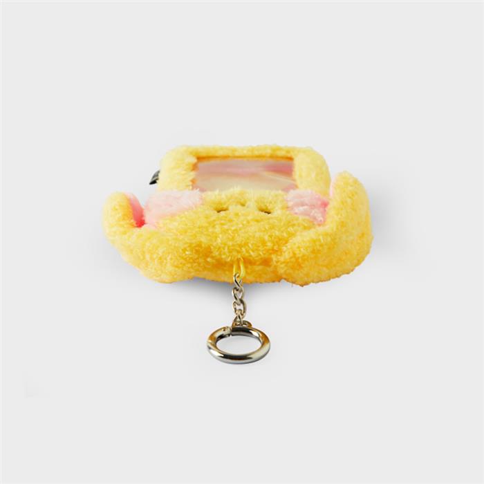 Bunini Plush Photocard Holder Keyring (YELLOW)
