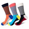 Fashion Socks Colorful Summer Men Socks Stripe Business Cotton Socks Novelty Dress Casual Crew Socks
